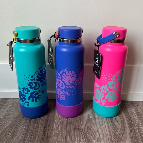 Hydro Flask Limited Edition Hawaii 40 oz Wide Mouth & Boot Water Bottle - Picture 1 of 5